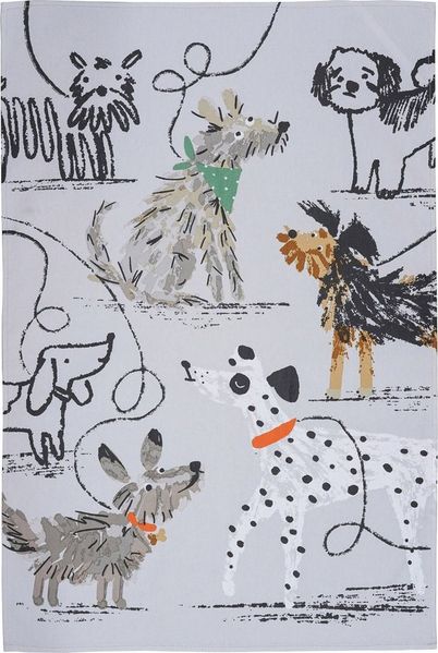 Ulster Weavers Geschirrtuch Dog Days, (Set, 1-tlg, Set), perfekte Ergänzung für Ihre Küche, 100% Baumwolle, 48x74 cm