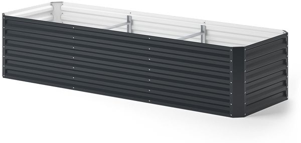 Hochbeet Anthrazit 270 x 90 cm OK-Living