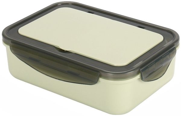 Brotdose mit Gabel & Löffel – Lunchbox 1,3L für Kinder & Erwachsene