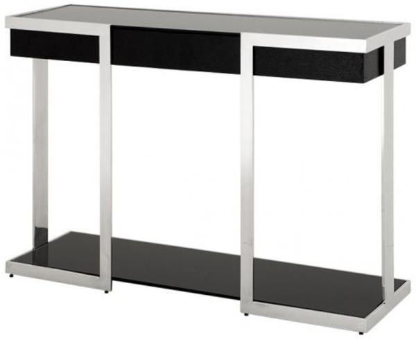 Casa Padrino Luxus Konsole 122 x 40 x H. 87 cm - Konsolen Tisch Möbel