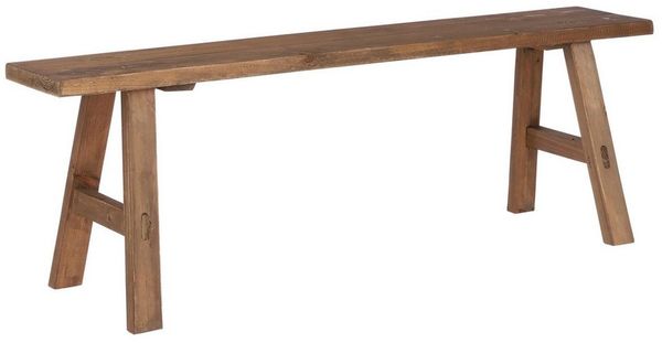 Mica Decorations Bank Mica Decorations Bold Bank recyceltes Holz braun - l108xb29,5xh36,5cm