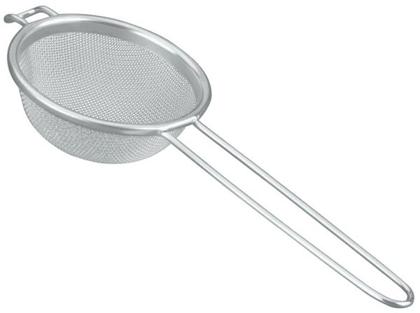 METALTEX Sieb fein, 7 cm mit Drahtgriff, Inox