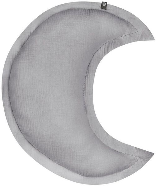 von Herzen Dekokissen Zierkissen Musselinkissen "Mond" aus 100% Baumwolle, handgenäht