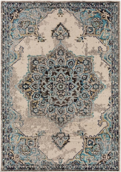 benuta Teppich Casa, rechteckig, Höhe: 11 mm, Kunstfaser, Berber, Ethno-Style, Wohnzimmer Bild 5