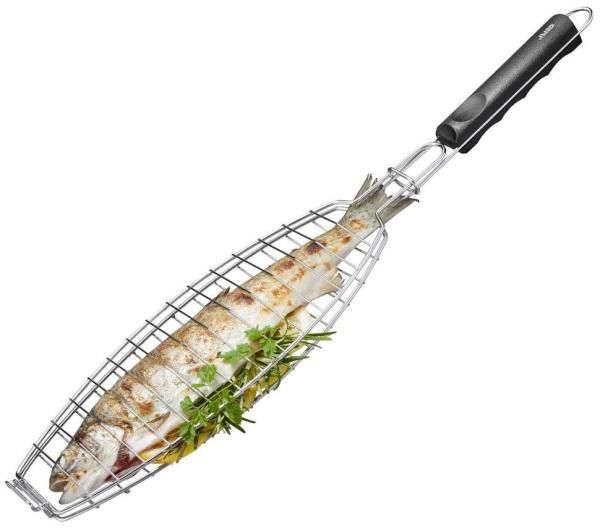 GEFU Fischbräter edelstahl, für Fisch bis 26,5 cm