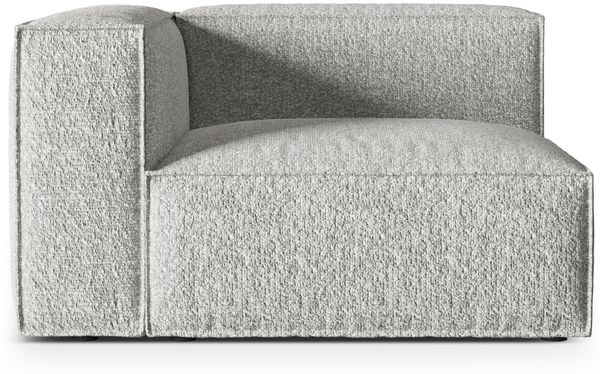 Micadoni Eckmodul Groß Nuria 1-Sitzer Links Boucle Silber