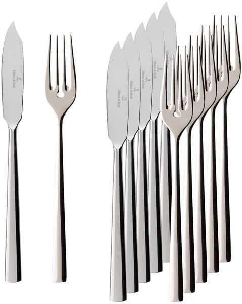 Villeroy & Boch Piemont Fischbesteck 12-teilig