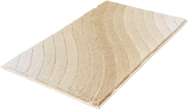 Kleine Wolke Badteppich Tender, Sandbeige 60x60 cm beige, 224099226135