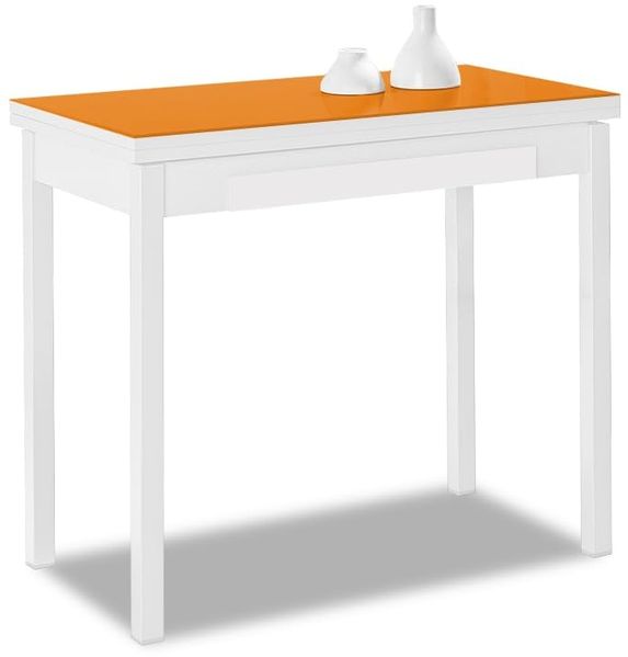 ASTIMESA küchentisch, orange, 90x100 cm