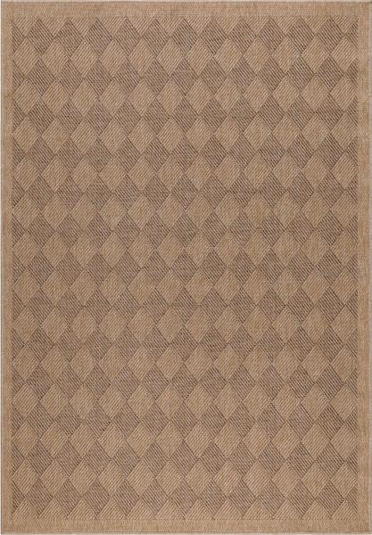 Outdoor Teppich Davide rechteckig - 120x170 cm - Natur