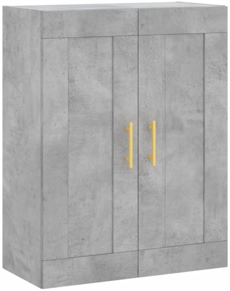 vidaXL Highboard Betongrau 69,5x34x180 cm Holzwerkstoff 3199869 Bild 4