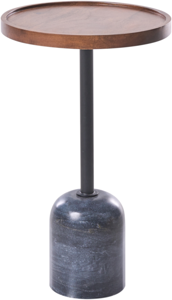 Beistelltisch RAINY Metall Schwarz