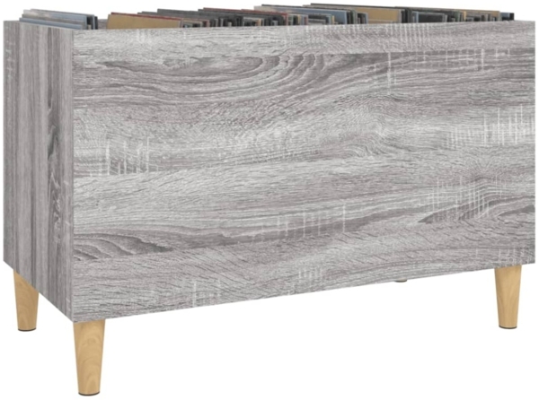vidaXL Plattenschrank Grau Sonoma 74,5x38x48 cm Holzwerkstoff 831963