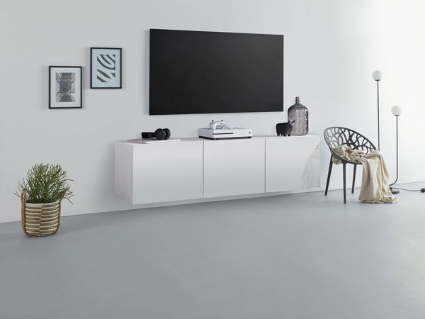 borchardt Möbel Lowboard Sophia, Breite 139 cm mit 3 Türen, stehend und hängend