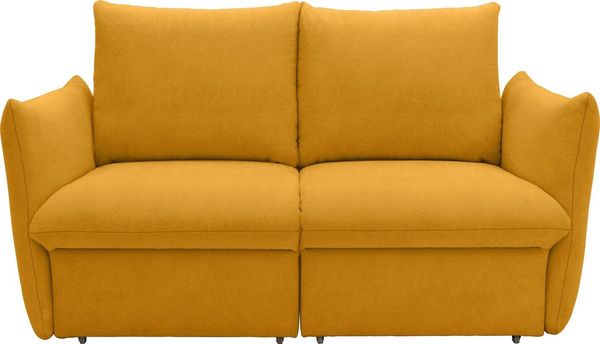 LOOKS by Wolfgang Joop Schlafsofa LOOKS XII, mit Bettfunktion, Kissenoptik, Boxspring-Polsterung