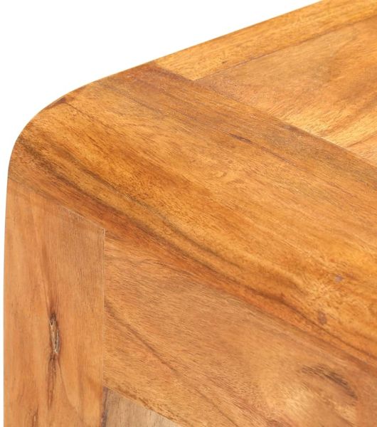 vidaXL Konsolentisch 110x40x76 cm Massivholz mit Honigfarbenem Finish 289629 Bild 6