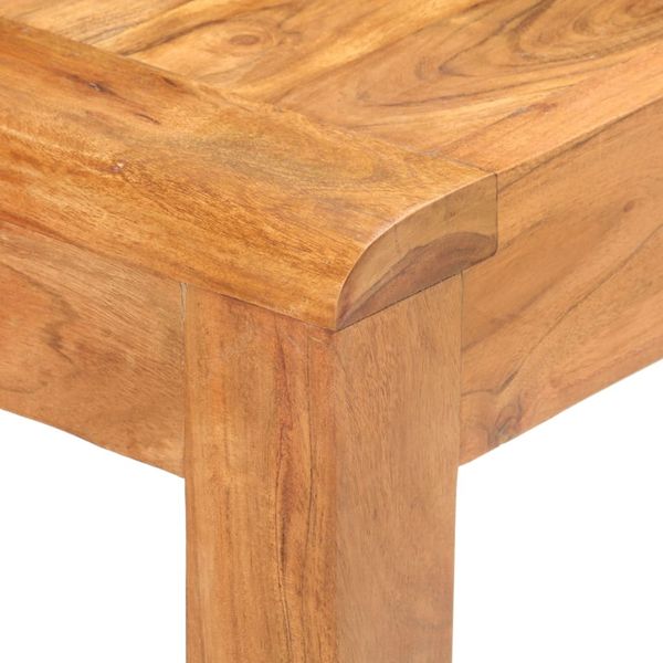 vidaXL Konsolentisch 110x40x76 cm Massivholz mit Honigfarbenem Finish 289629 Bild 5