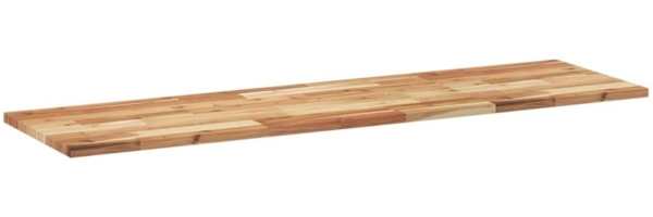 vidaXL Schweberegale 4 Stk. 140x40x2 cm Massivholz Akazie Ölbehandelt 3279570 Bild 2