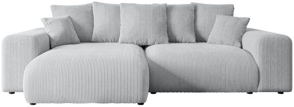 ALTDECOR Ecksofa ESKAR-L, Couch mit Schlaffunktion, Wohnzimmer - Wohnlandschaft, Corner Sofa Bett Eckcouch Couch L-Form Schlafcouch Ausziehbar
