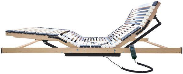 Matratzen Perfekt elektrischer Lattenrost, 140x200 cm 44 Leisten, 2 Motoren, Netzfreischaltung/Notstromabsenkung Bild 2