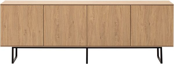 Home affaire Lowboard Lund, moderner TV-Unterschrank, Kommode mit Kufengestell, ausreichend Stauraum, vielseitig einsetzbar, 200 cm breit