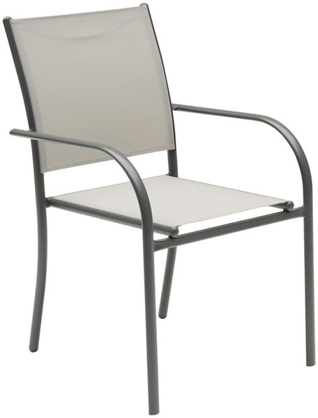 Stapelstuhl Hartford Gartenstuhl Bistrostuhl Textilen Beige