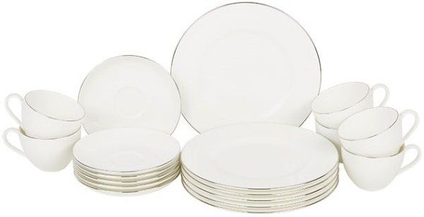 Villeroy & Boch Anmut Platinum No. 1 Kaffee-Set für 6 Personen / 18 Teile