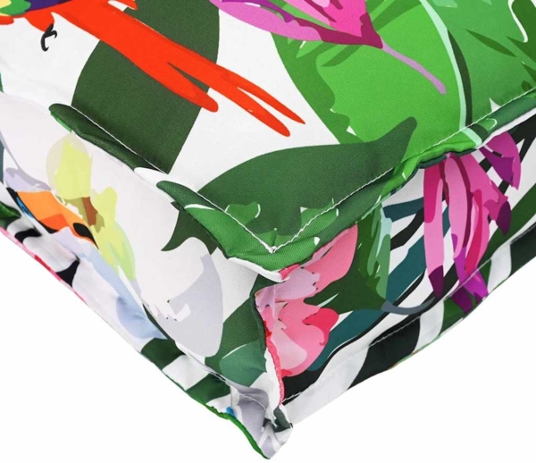 vidaXL Palettkissen für geeigneten Sitz Mehrfarbig 80 x 80 x 12 cm 42001517 Bild 7