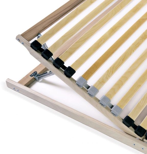 vidaXL Lattenroste 2 Stk. mit 28 Latten 7 Zonen 80x200 cm [3051422] Bild 6