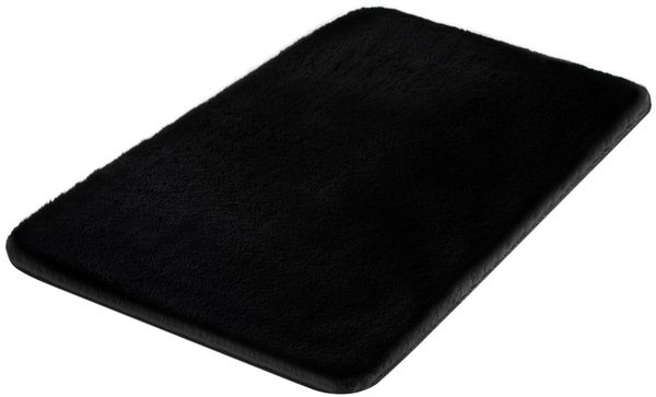 Kleine Wolke Badteppich Cony schwarz 70 x 120 cm