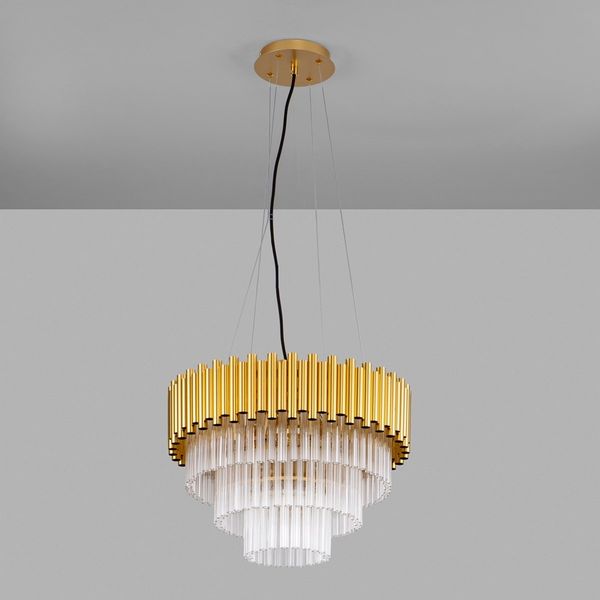 Nova Luce 9824081 MAGNOLIA Pendelleuchte 6-flammig Gold E14
