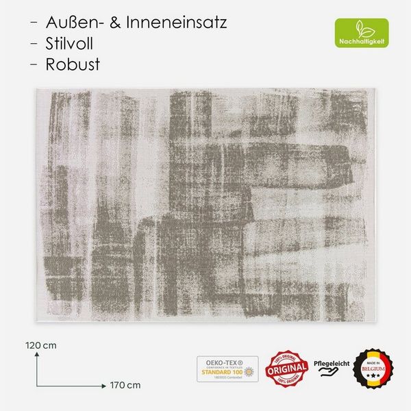 DomDeco Outdoorteppich In- & Outdoor Teppich JORIS, Rechteckig