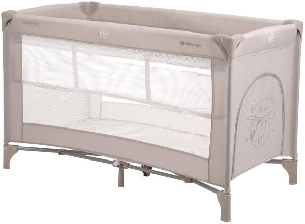 Kikkaboo Reisebett, Laufstall So Gifted 2 Ebenen Matratze, Tragetasche, Öffnung braun