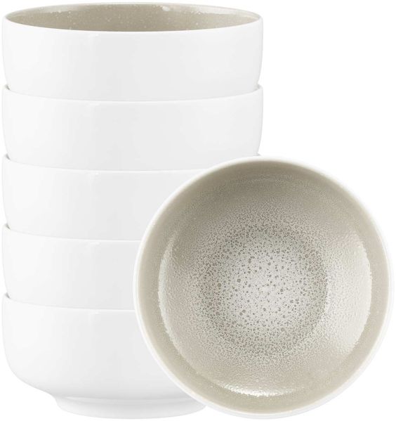 Seltmann Weiden Sento Home Müslischale ø 15,4 cm 6er Set - Aura cream