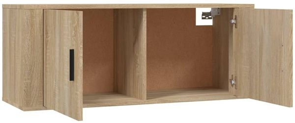 vidaXL TV-Wandschränke 2 Stk. Sonoma-Eiche 100x34,5x40 cm 3188369 Bild 5