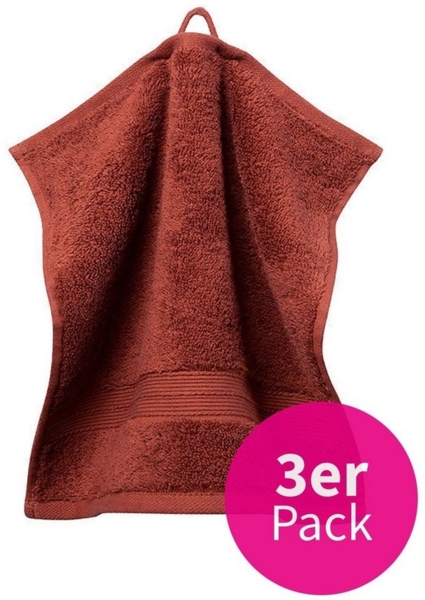 grace grand spa Waschlappen 3er-Pack (3-tlg), mit breiter Webbordüre Bild 3