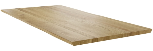 Tischplatte Daniella 160x4x90 Massivholz Wildeiche geölt Bild 2