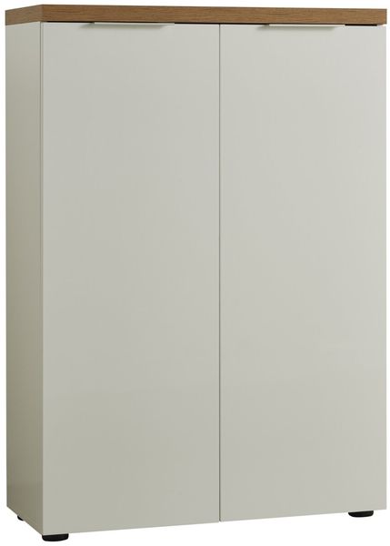 XORA 'IDEA' Schuhkommode, Holznachbildung weiß, 80 x 115 x 34 cm, für ca 18 Paar Schuhe