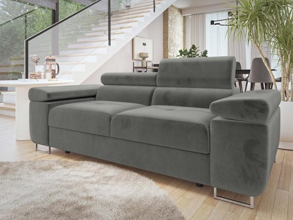Sofa Torezio II mit Einstellbare Kopfstützen (Manila 16)