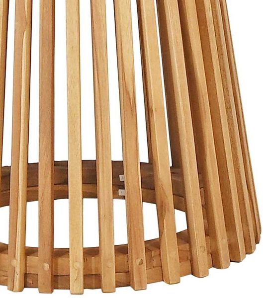 Gartentisch, Beistelltisch, Balkontisch Braun 70 x 70 x 75 cm Massivholz Teak Bild 6