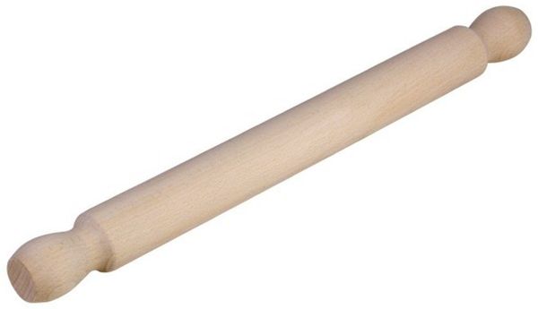Gravidus Teigroller Pizza Pizzarolle Pizzateigrolle Teigroller Teigrolle 40cm Buche