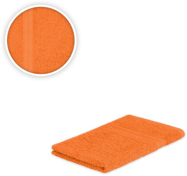 Gästehandtuch 30 x 50 cm 500g/m² Terrakotta