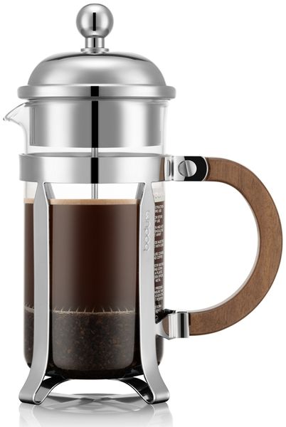 Bodum Kaffeebereiter 3 Tassen 0.35l Chambord mit Holzgriff