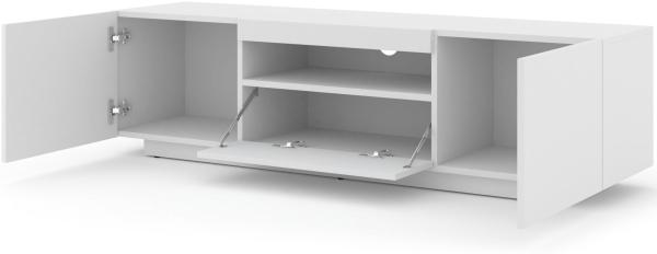 TV-Schrank AURA 150 cm weiß matt Bild 4