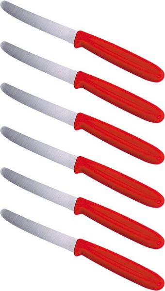 GSD HAUSHALTSGERÄTE Tafelmesser (6 Stück), spülmaschinengeeignet