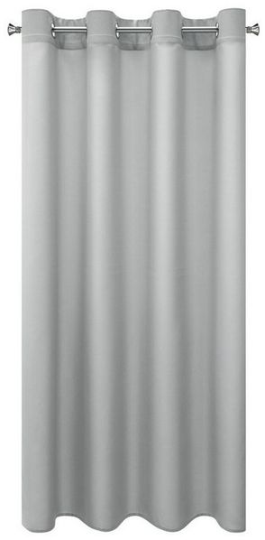 Eurofirany Vorhang Einfarbiger Vorhang – Blickdichter Stoff mit matter Oberfläche, Ösen, Satinbindung, pflegeleicht, 140 g/m² – 100 % Polyester
