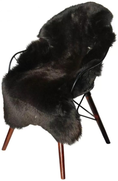 Lammfell Natur Farben Farbe: Espresso | Größe: 120-130 Bild 1