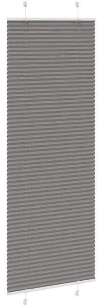 vidaXL Plissee Anthrazit 75x200 cm Stoffbreite 74,4 cm Polyester 4015104 Bild 3