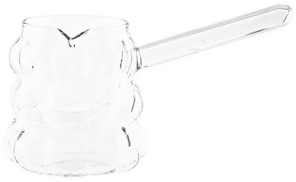 Almina Kaffeekanne Kira El Chico, 0,38 l, (1-St), aus Glas, 380 ml, für türkischen Kaffee, Bubble-Design