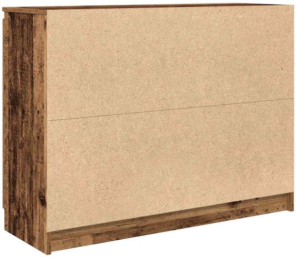 vidaXL Sideboard mit Schubladen Altholz-Optik 100,5x35x76 cm 3328451 Bild 8